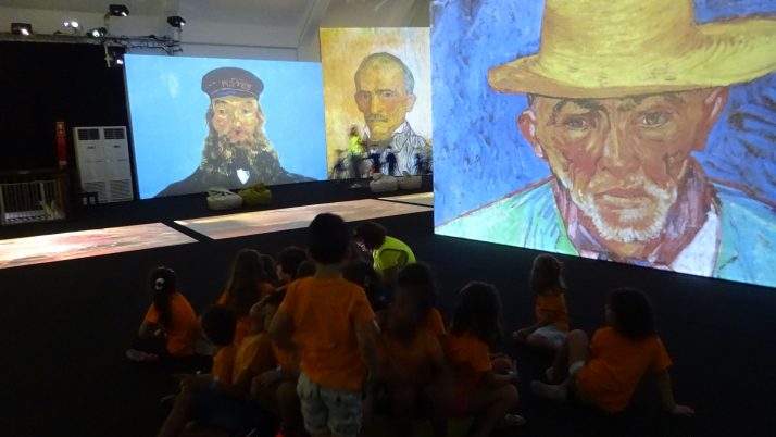 Visita à exposição ” Van Gogh Alive”
